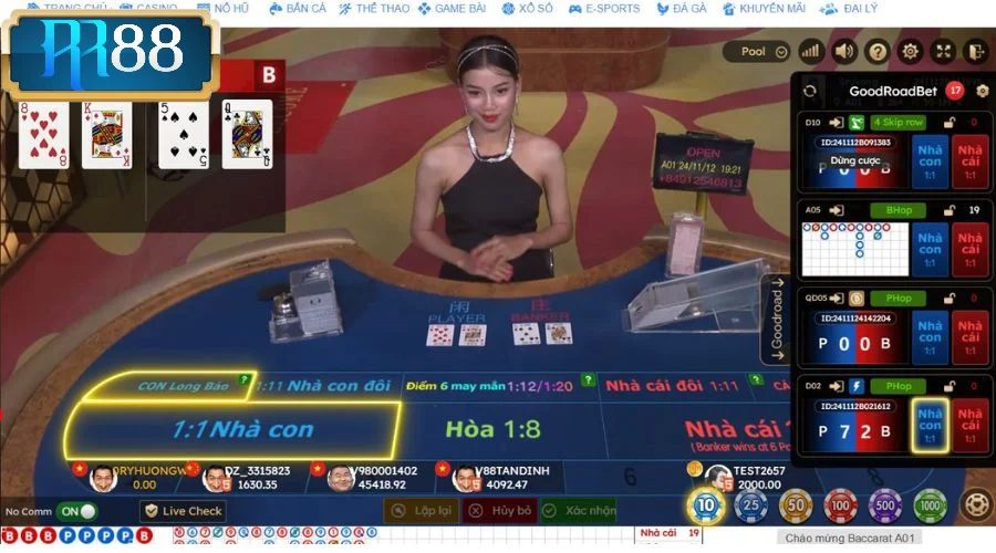 Live Casino RR88 sở hữu nhiều ưu điểm nổi bật, thu hút nhiều hội viên tham gia